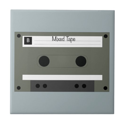 Cassette, Mixband Tegeltje (Voorkant)