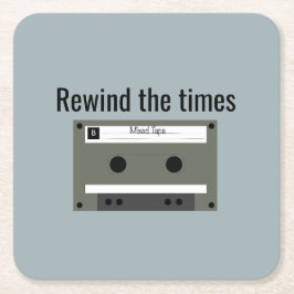 Cassette, Mixed Tape Kartonnen Onderzetters