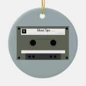 Cassette, Mixed Tape Keramisch Ornament (Voorkant)