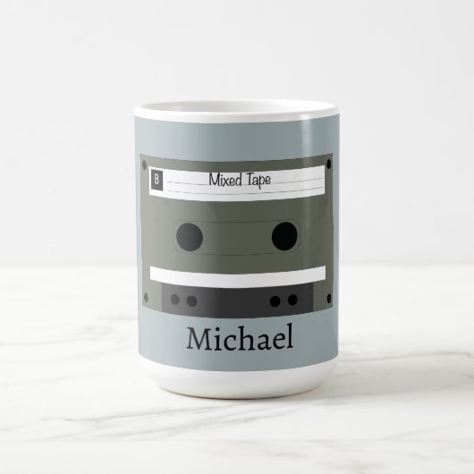 Cassette, Mixed Tape Koffiemok (Center)