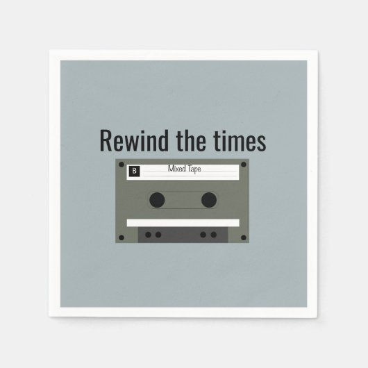 Cassette, Mixed Tape Servet (Voorkant)