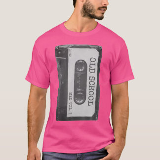  Cassette Oude Radio Hiphop T-shirt