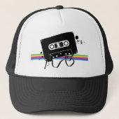 Cassette-pet van 90 s trucker pet (Voorkant)