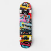 Cassette Punk skateboard van Claire Firley (Voorkant)