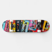 Cassette Punk skateboard van Claire Firley (Horizontaal)
