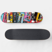 Cassette Punk skateboard van Claire Firley (Horizontaal)