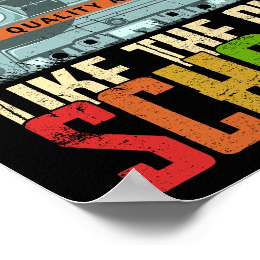 Cassette Rappers Hip Hop Old School Mode 80S 90 Poster (Hoek)