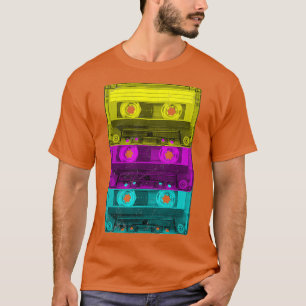 Cassette Retro Muziek 80s T-shirt