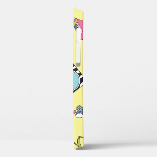 cassette, roller schaatsen: retro Case-Mate iPhone case (Achterkant / Links)