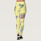 cassette, roller schaatsen: retro leggings (Achterkant)