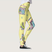  cassette, roller schaatsen: retro leggings (Rechts)