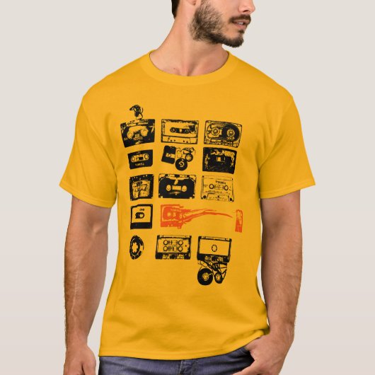 Cassette T-shirt (Voorkant)