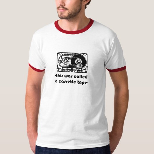 cassette t-shirt (Voorkant)