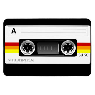 Cassette tape flexi magneet