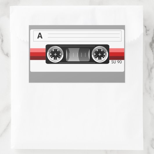 Cassette tape rode label sticker (Tas)