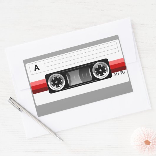 Cassette tape rode label sticker (Envelop)