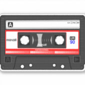 Cassette tape. sticker (Voorkant)