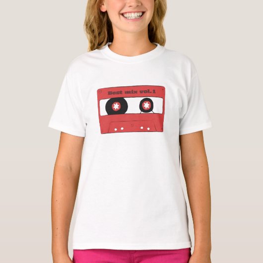 Cassette Tape T-Shirt (Voorkant)