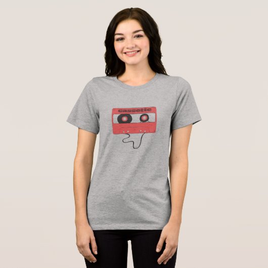 Cassette Tape T-Shirt (Voorkant volledig)