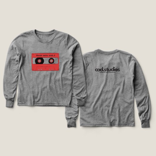 Cassette Tape T-Shirt (Voorkant /achterkant)