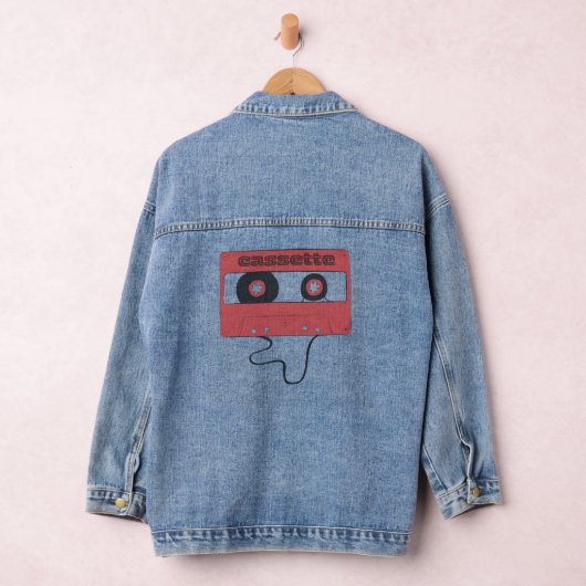 Cassette Tape T-Shirt Denim Jacket (Hangar)