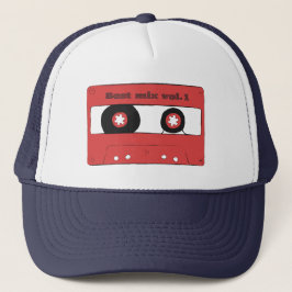 Cassette Tape T-Shirt Trucker Pet