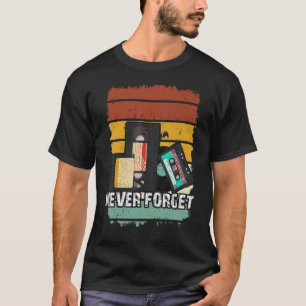 cassette tapes Collectie Muziek van 80's van 90's T-shirt