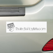 Cassette, TheIndiePlaylists.com Bumpersticker (Op auto)