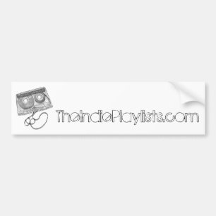 Cassette, TheIndiePlaylists.com Bumpersticker