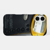 Cassette Walkman iPhone 16 Hoesje (Achterkant horizontaal)