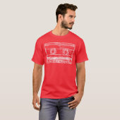Cassetteape Music funny boy T-shirt (Voorkant volledig)