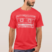 Cassetteape Music funny boy T-shirt (Voorkant)