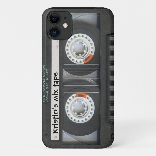 cassetteband Case-Mate iPhone case (Achterkant)