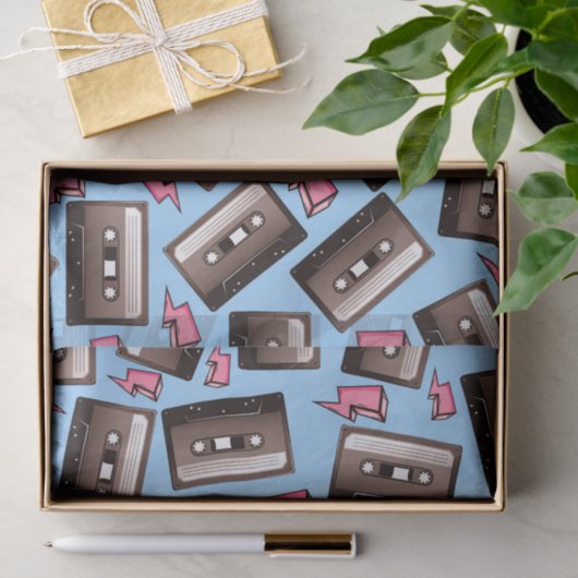 cassetteband tissuepapier (Geschenk)