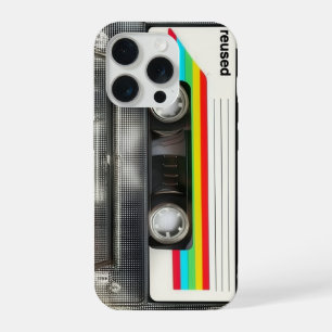 Cassetteband Transparante Retro Mixtape 80s Esthet iPhone 15 Pro Case