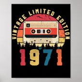  Cassettebandje 1971 Poster (Voorkant)