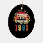  Cassettebandje 1981 Keramisch Ornament (Rechts)