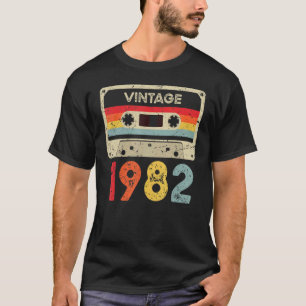 Cassettebandje 1982 40e verjaardag 1 T-shirt