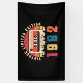  Cassettebandje 1982 Spandoek (Verticaal)