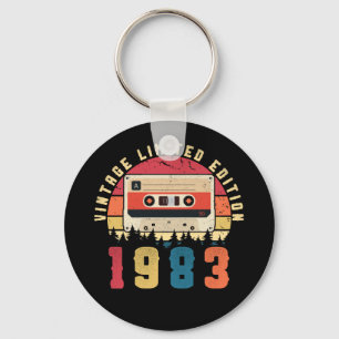 Cassettebandje 1983 Sleutelhanger