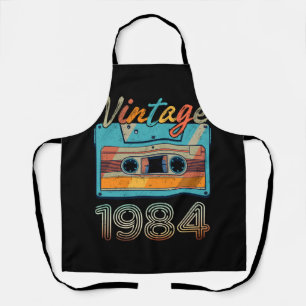  Cassettebandje 1984 Retro 39e verjaardag 39 Schort