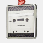 Cassettebandje 3 metalen ornament (Links)