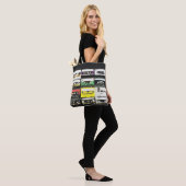 Cassettebandje 80's Retro van Music Lover Tote Bag (Op model)