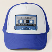 Cassettebandje aangepast pet - kies kleur (Voorkant)