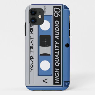 Cassettebandje aangepaste iPhone case-mate 11 Hoesje