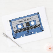 Cassettebandje aangepaste stickers (Envelop)