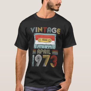  Cassettebandje april 1973 T-shirt