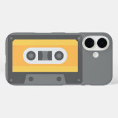 Cassettebandje-audiocassette Case-Mate iPhone Case (Achterkant (horizontaal))
