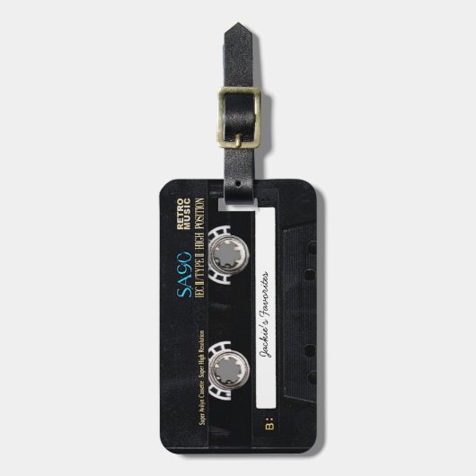  Cassettebandje Bagagelabel (Voorkant verticaal)