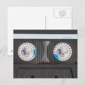 Cassettebandje Briefkaart (Voorkant / Achterkant)